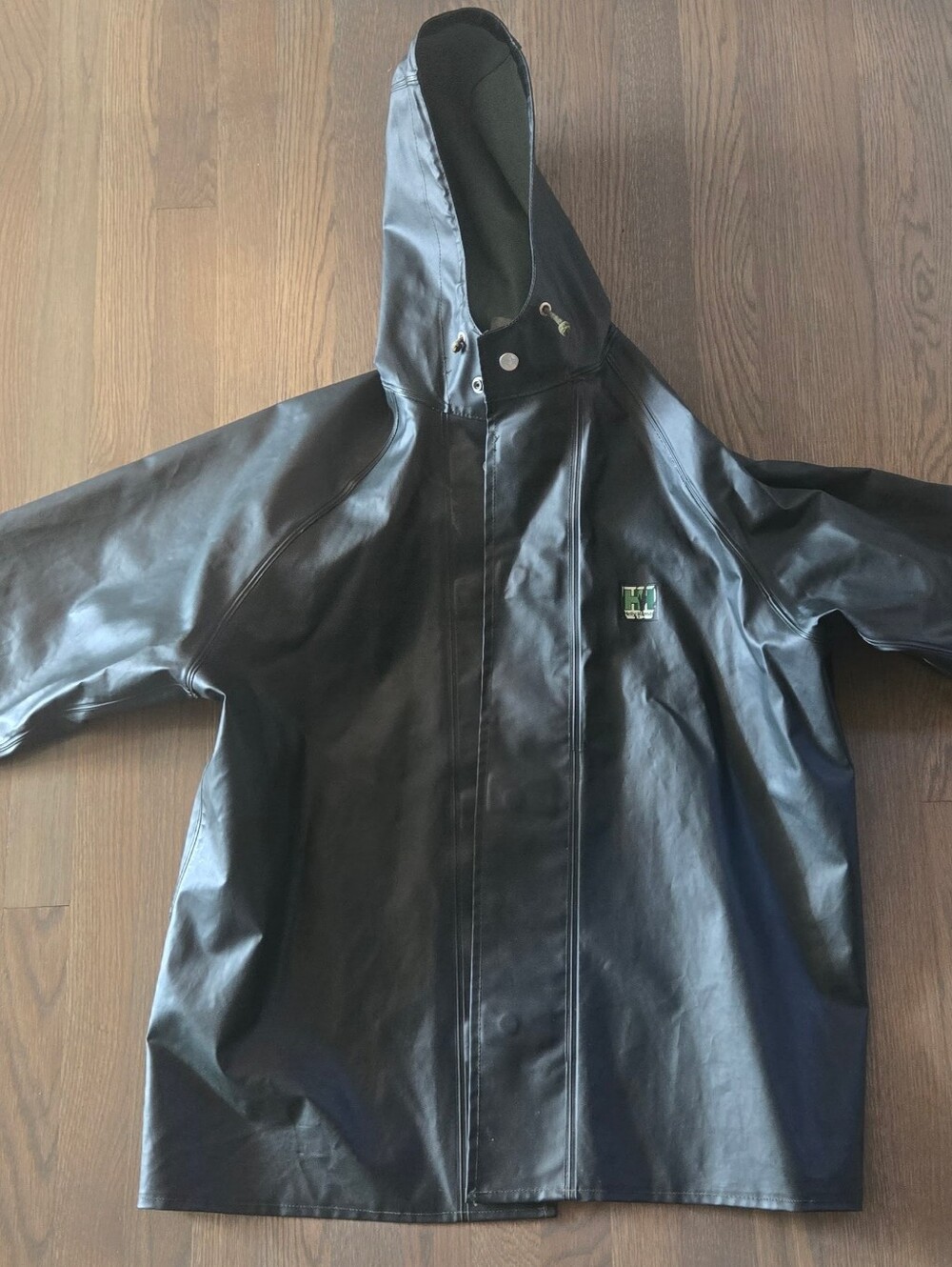 Classic Vintage Helly Hansen Hooded Rain Jacket